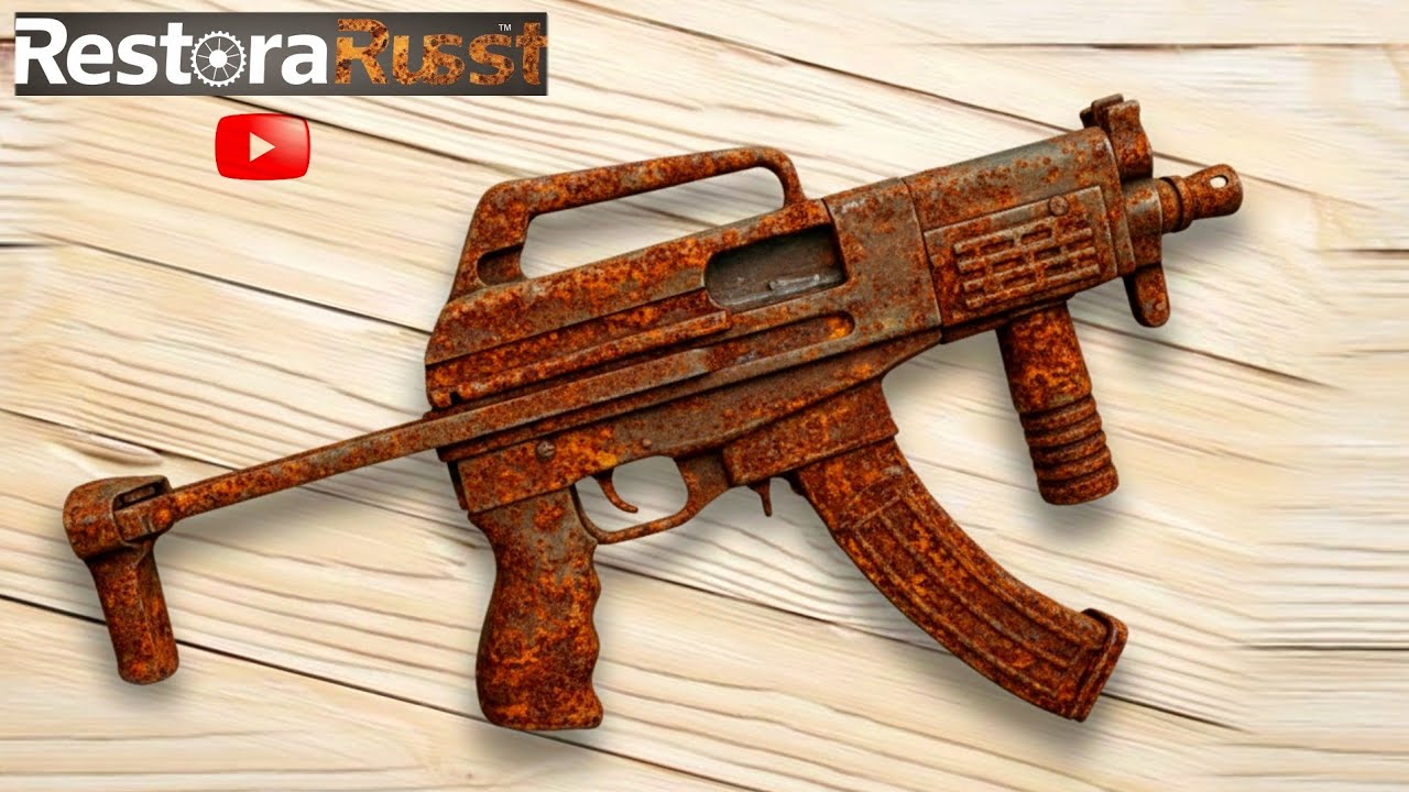 old MP5 Gun Restoration - complete video step by step