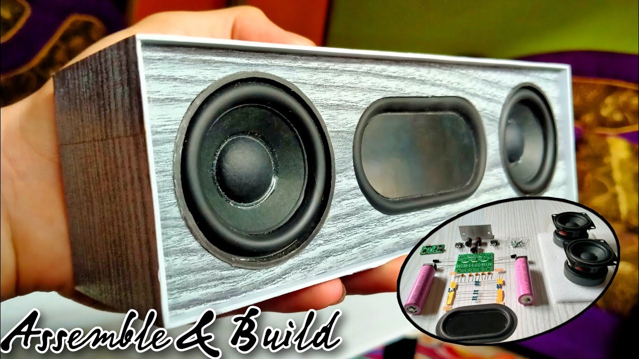 How To Make Mini Amplifier Diy Bluetooth Speaker