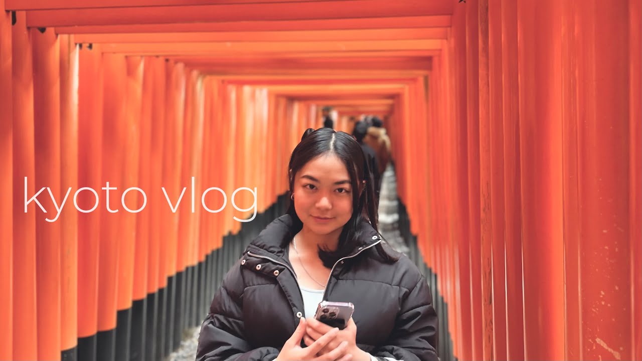 kyoto travel diary: the bamboo forest 🎋& fushimi inari shrine ⛩️