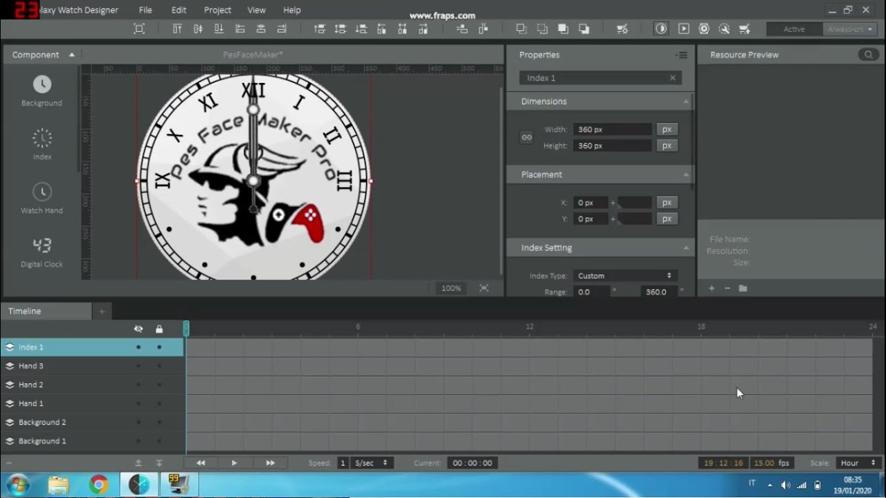 WATCH FACE PesFaceMakerPro Galaxy Watch !!!