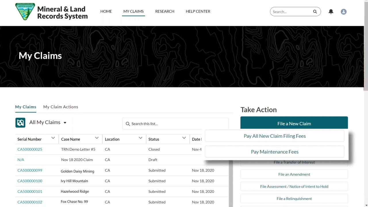 Introducing the Mineral & Land Records System