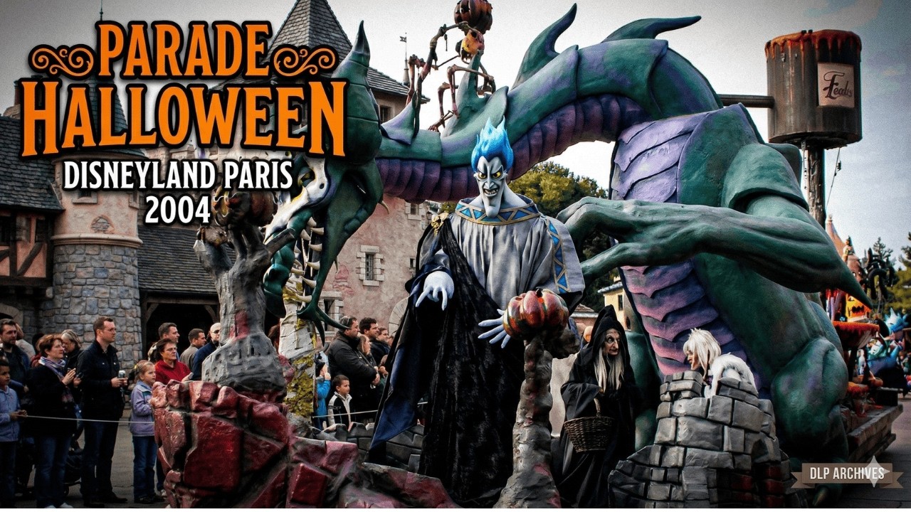 Nostalgie : La Parade d'Halloween 2004 à Disneyland Paris