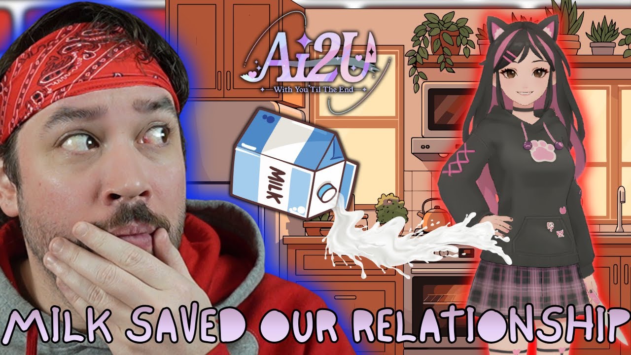 My AI Girlfriend ALMOST BROKE UP WITH ME over... MILK!?