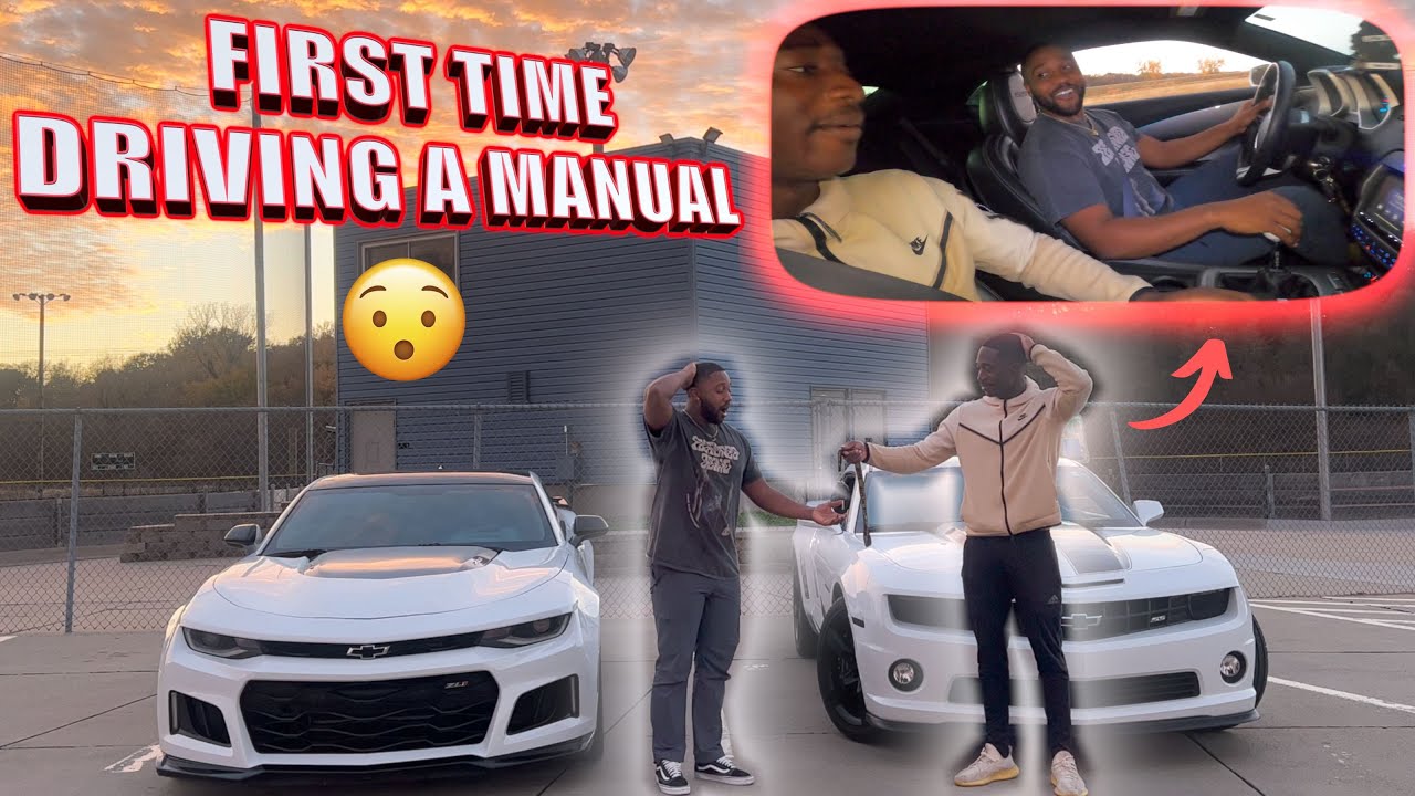 УЧУСЬ ВОДИТЬ НА МЕХАНИЧЕСКОЙ КОРОБКЕ ПЕРЕДАЧ НА CAMARO SS!! **УМОРОГАЯ** ЭП.1