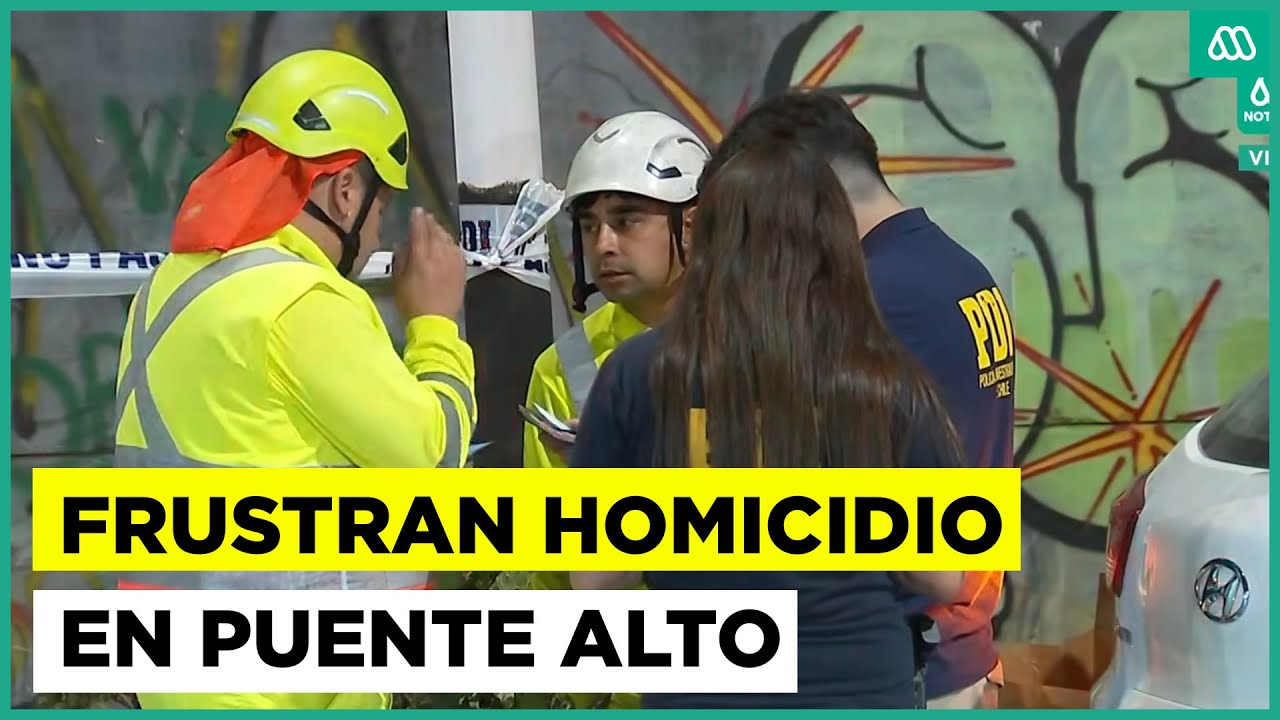 Triple homicidio frustrado en Puente Alto