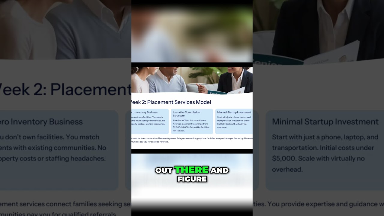 Start Your Own Senior Care Placement Agency &mdash; Make Money Without Providing Care!