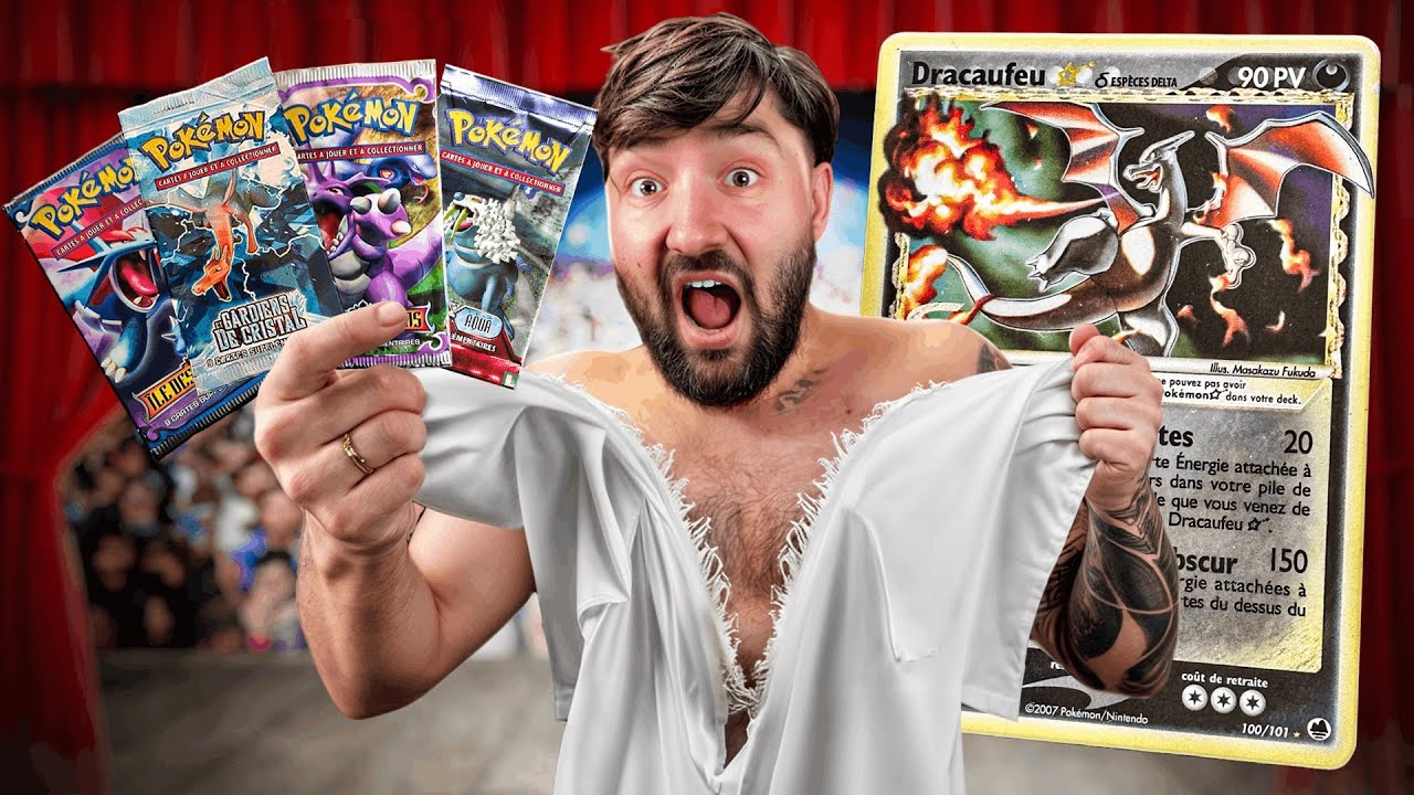 100% RARISSIME ! OUVERTURE 4 BOOSTERS POK&Eacute;MON EX FRAN&Ccedil;AIS ULTRA RARE  