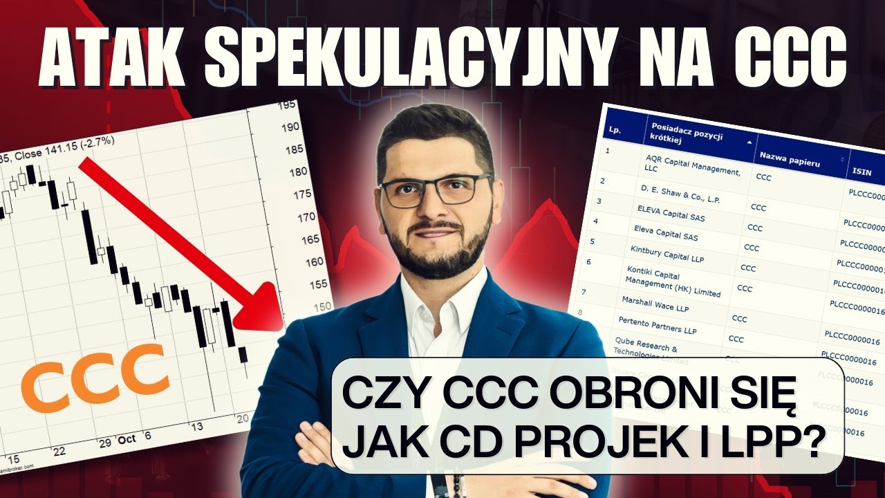 ATAK SPEKULACYJNY NA CCC. Czy sp&oacute;łka obuwnicza obroni się jak kiedyś CD PROJEKT i LPP?