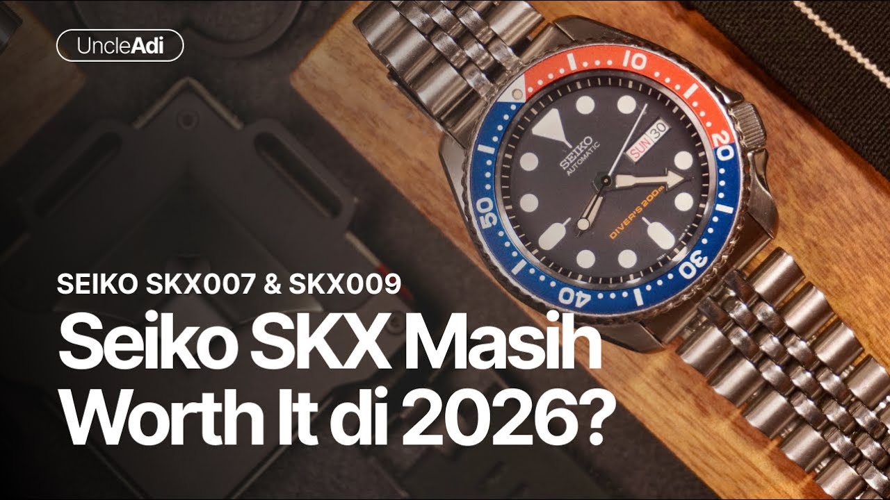Ini Jam Tangan Legend, Beli Nggak Ya di Tahun 2026? Review Seiko SKX007 & SKX009