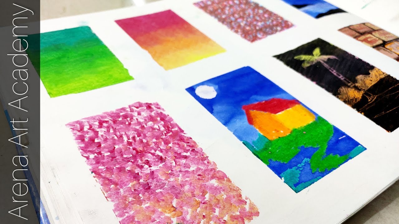 8 amazing oil pastel effects | Arena Art Academy