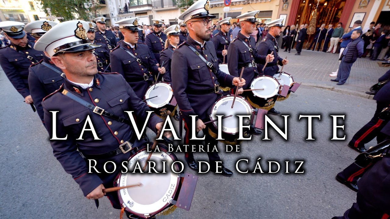 4K || LA VALIENTE | BATERIA DE ROSARIO DE CÁDIZ | XXV ESTRELLA | 2024