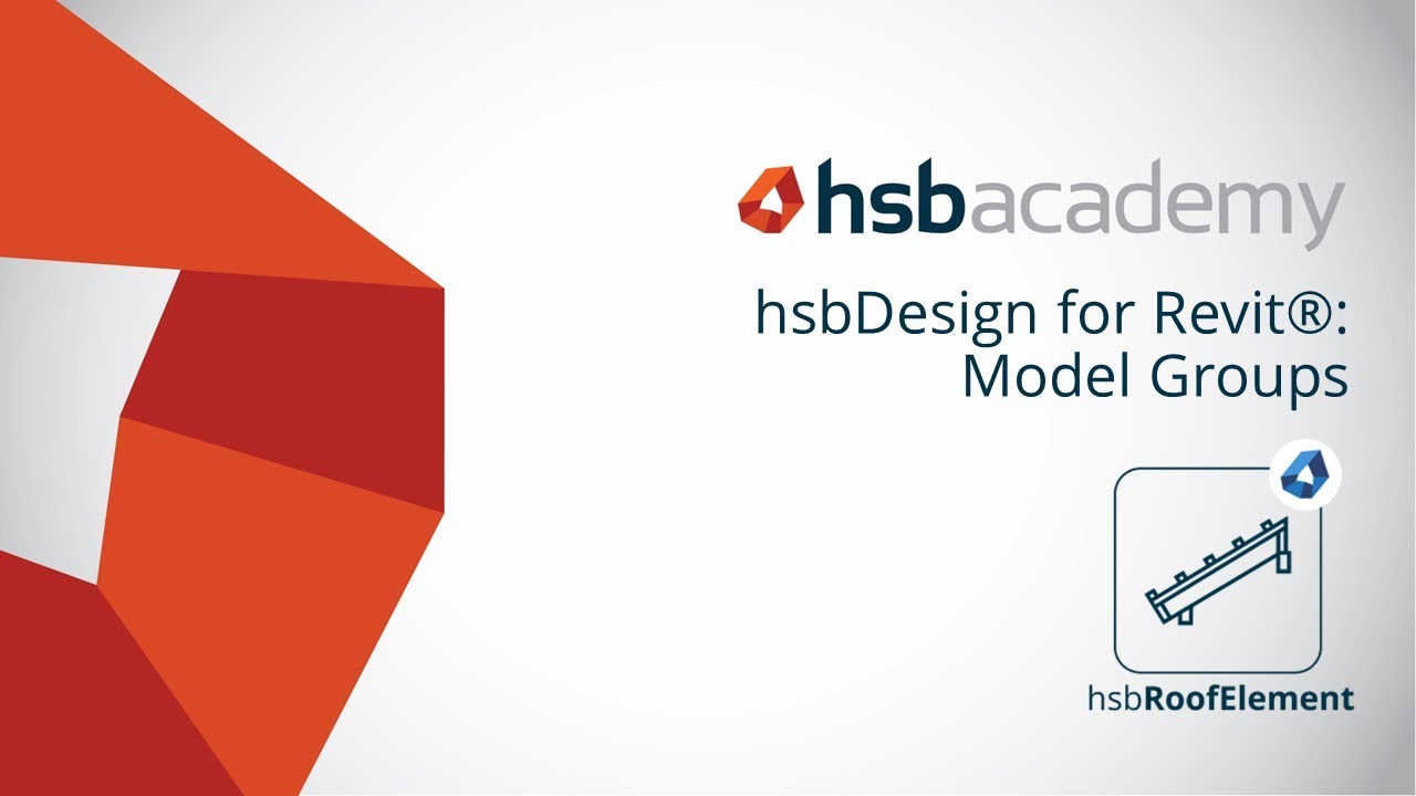 Model groups in hsbDesign for Revit®