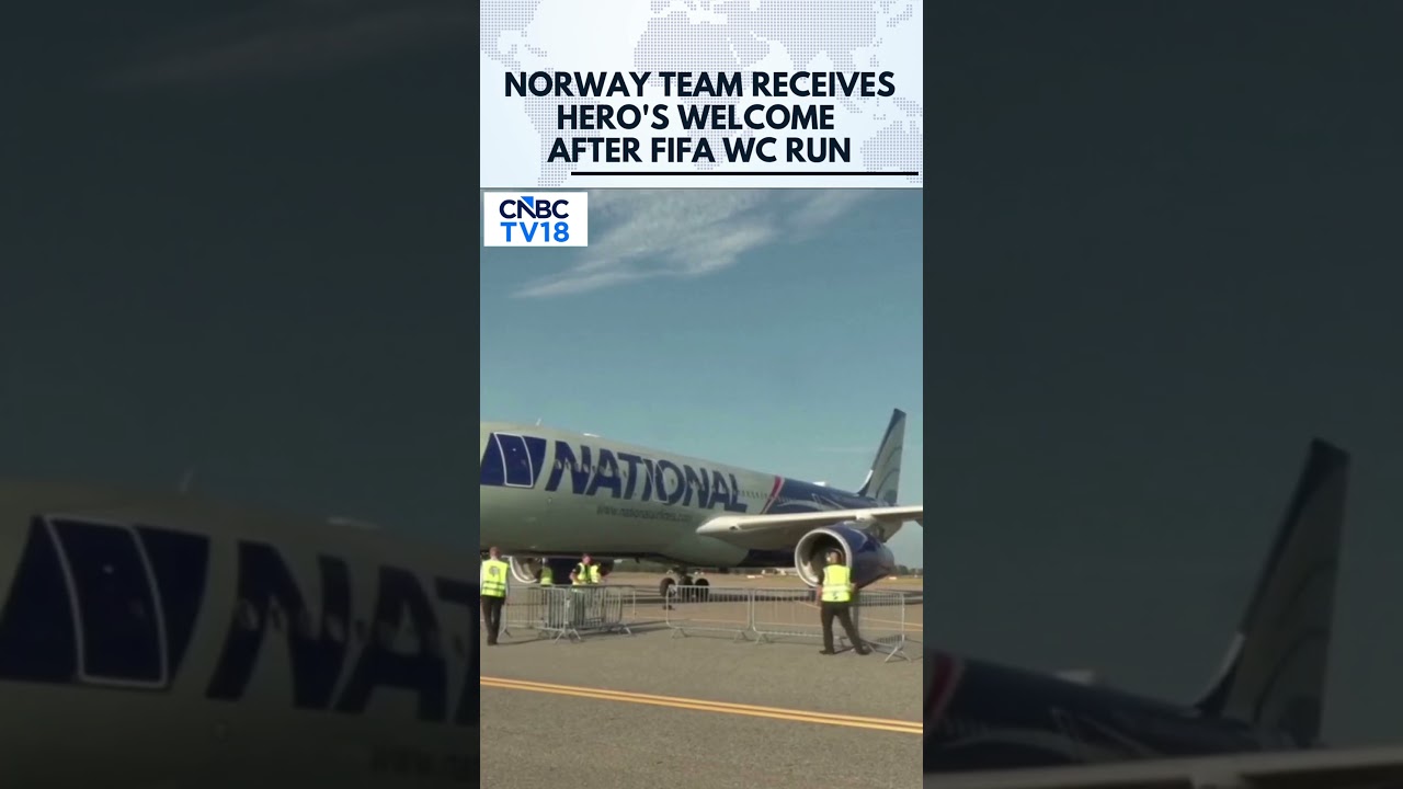 Haaland & Team Norway Return Home After World Cup Quarter-Final Exit Against England | N18S