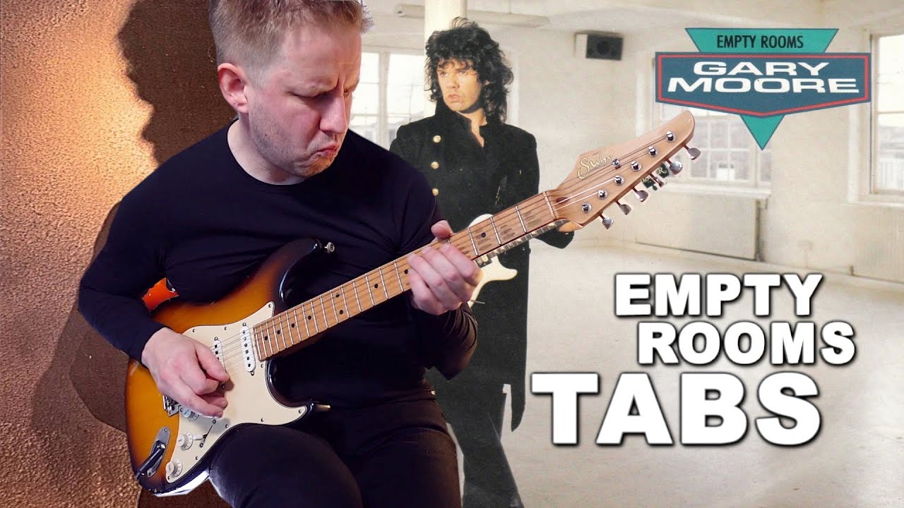 Gary Moore - Empty Rooms | Guitar cover WITH TABS |