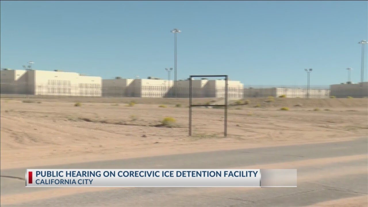 Public hearing on CoreCivic ICE detention facility