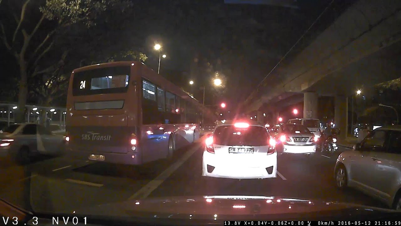 rootoo RF-1 1CH wifi car camera night time recording!!!
