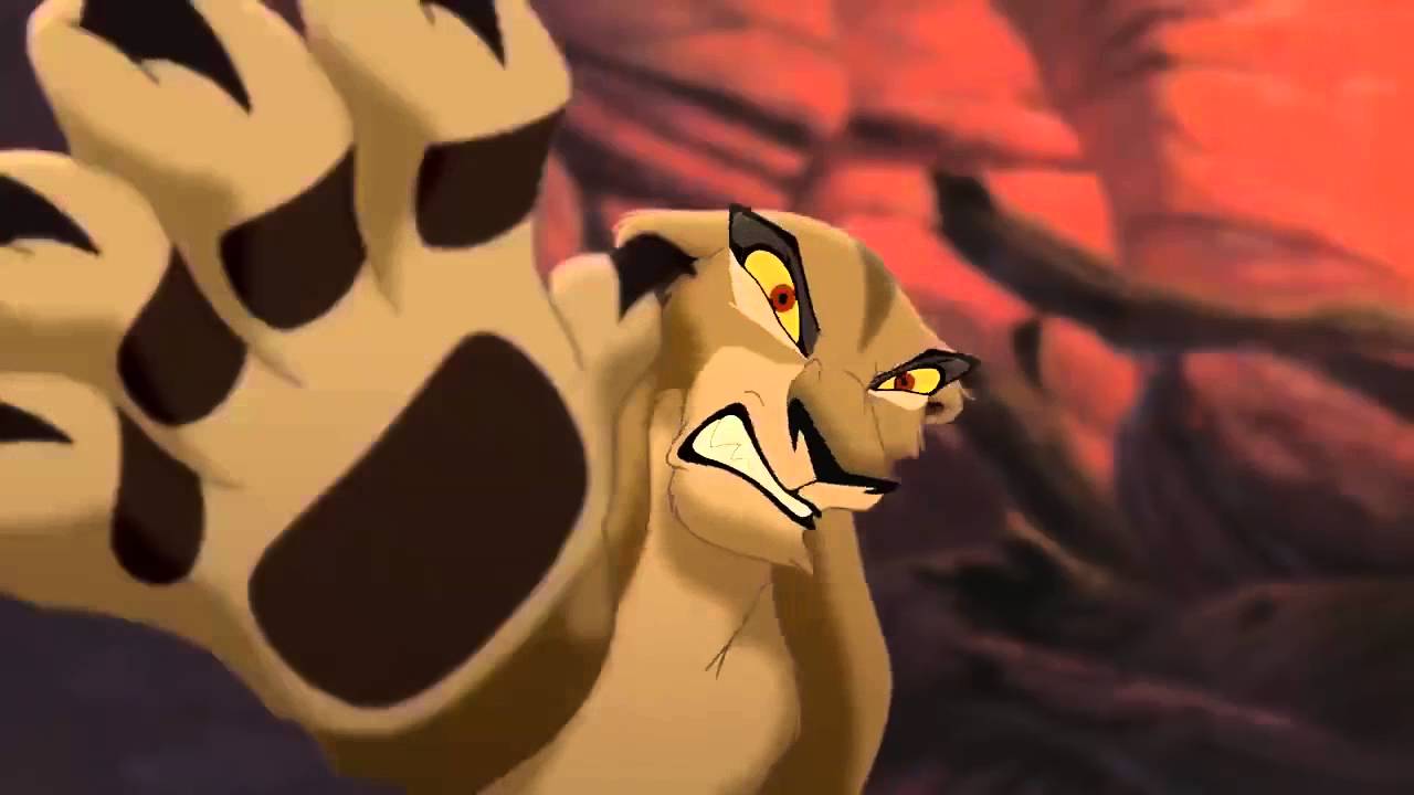 The Lion King 2   Zira scars Kovu