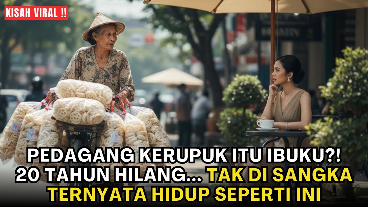 VIRAL ! Pedagang Kerupuk Itu Ternyata Ibunya Wanita Milioner Yang Hilang 20 Tahun Karna Kebakaran