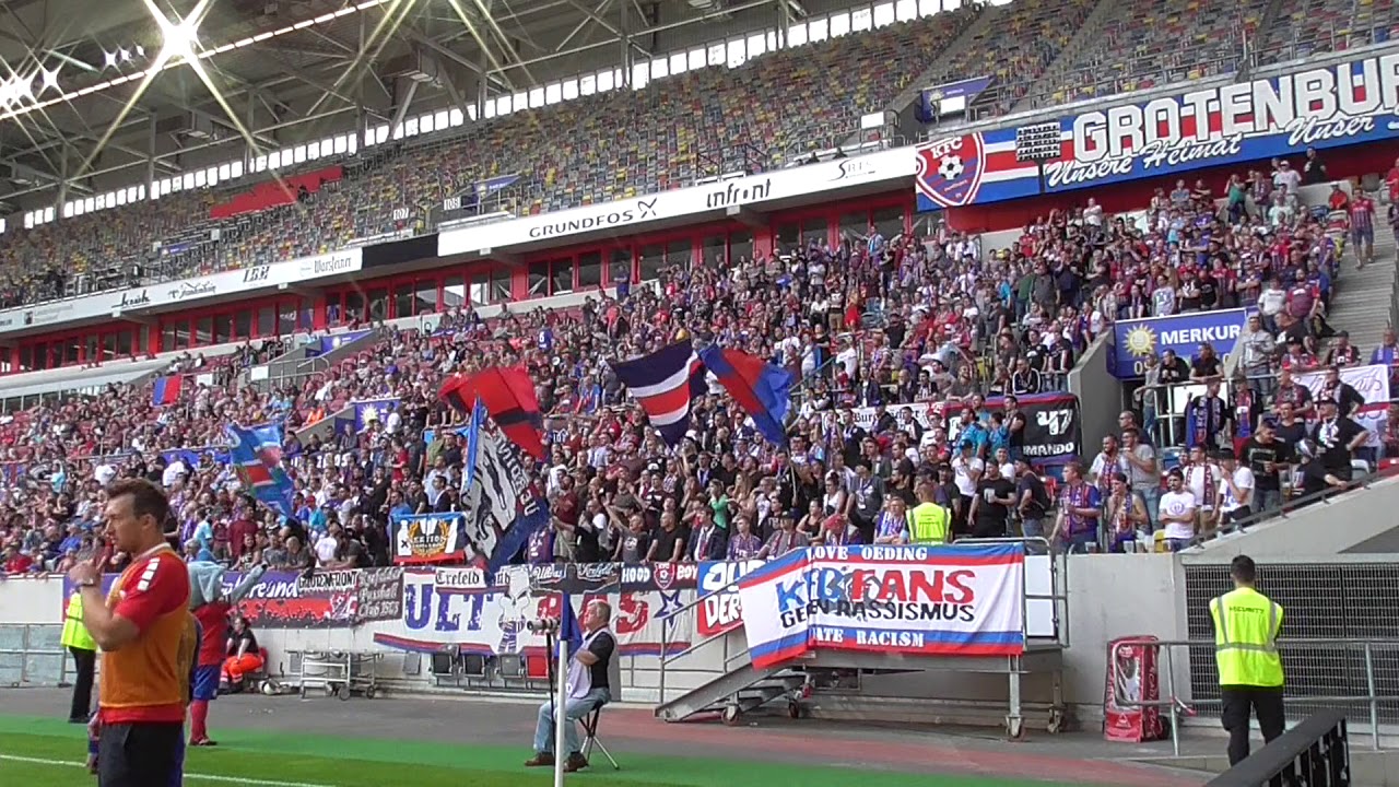 Uerdingerblock KFC Uerdingen 05- Hallescher FC