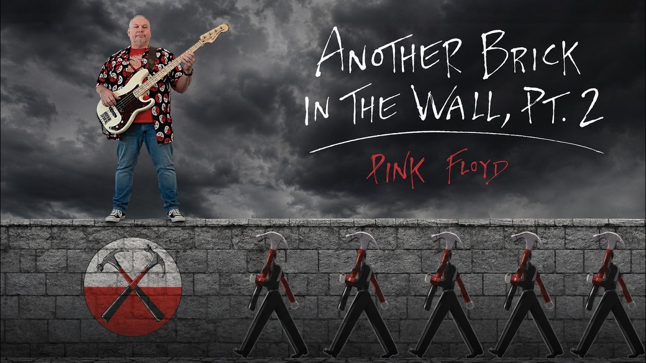 Pink Floyd - Another Brick in the Wall, Pt. 2 (Bass cover)