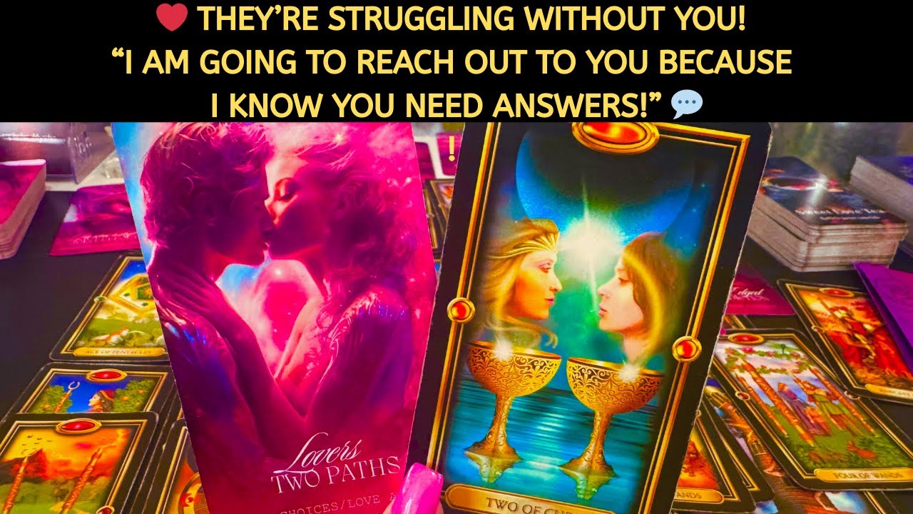❤️ THEY’RE STRUGGLING WITHOUT YOU! “I AM GOING TO REACH OUT  BECAUSE I KNOW YOU NEED ANSWERS!” 💬