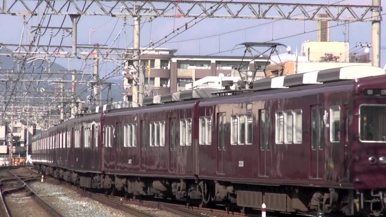 【阪急電鉄】3300系3331F%準急梅田行@桂('13/11)