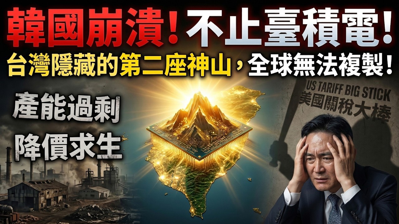 不只台積電！這座「護國神山」讓美國跪求、韓國眼紅！🇹🇼 揭秘台灣記憶體如何統治全球 AI 命脈？