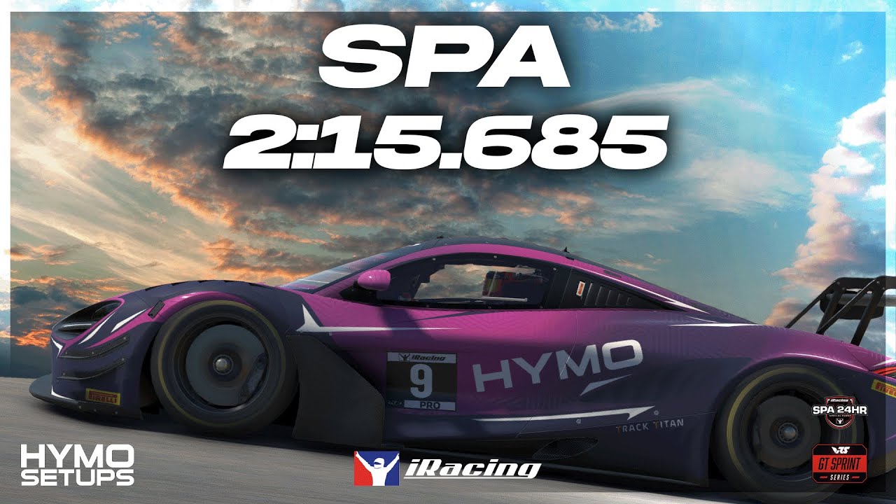 iRacing Hotlap | McLaren 720S GT3 EVO @ SPA | GT Sprint/Spa24h | BOP applied | 2025 S3 Week 4