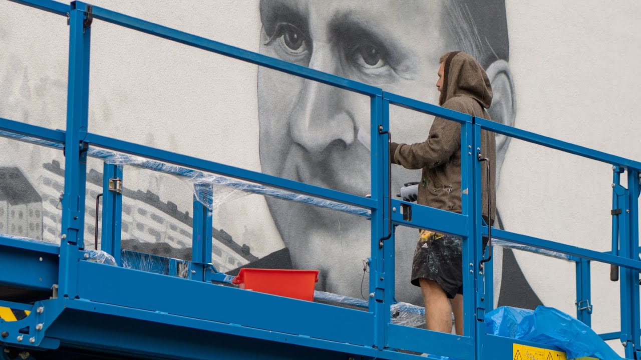 Mural Edward Brzostowski &ndash; Plastek &times; Michał Czerko &times; Szymon Ogrodnik