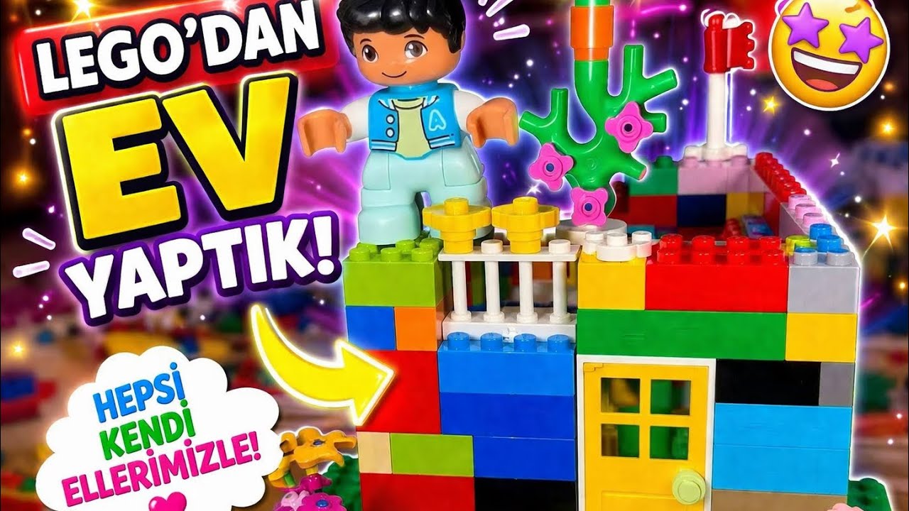 LEGO ile ÖYLE BİR EV YAPTIK Kİ… Sonunu Tahmin Edemezsiniz!