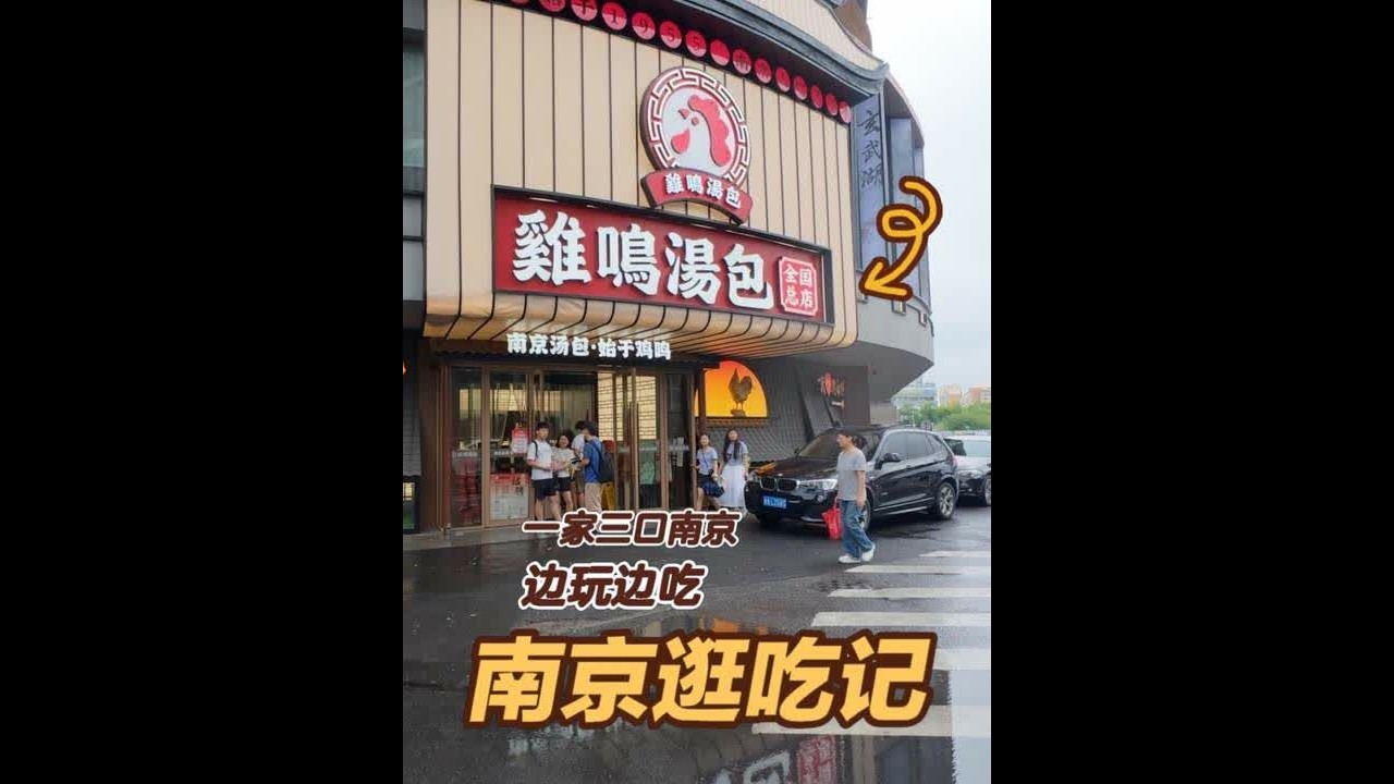 品鸡鸣汤包走梧桐大道，逛美龄宫吃三七八巷，南京不光好吃还好玩 #寻味烟火气  #南京美食 #美龄宫 #三七八巷 #老门东