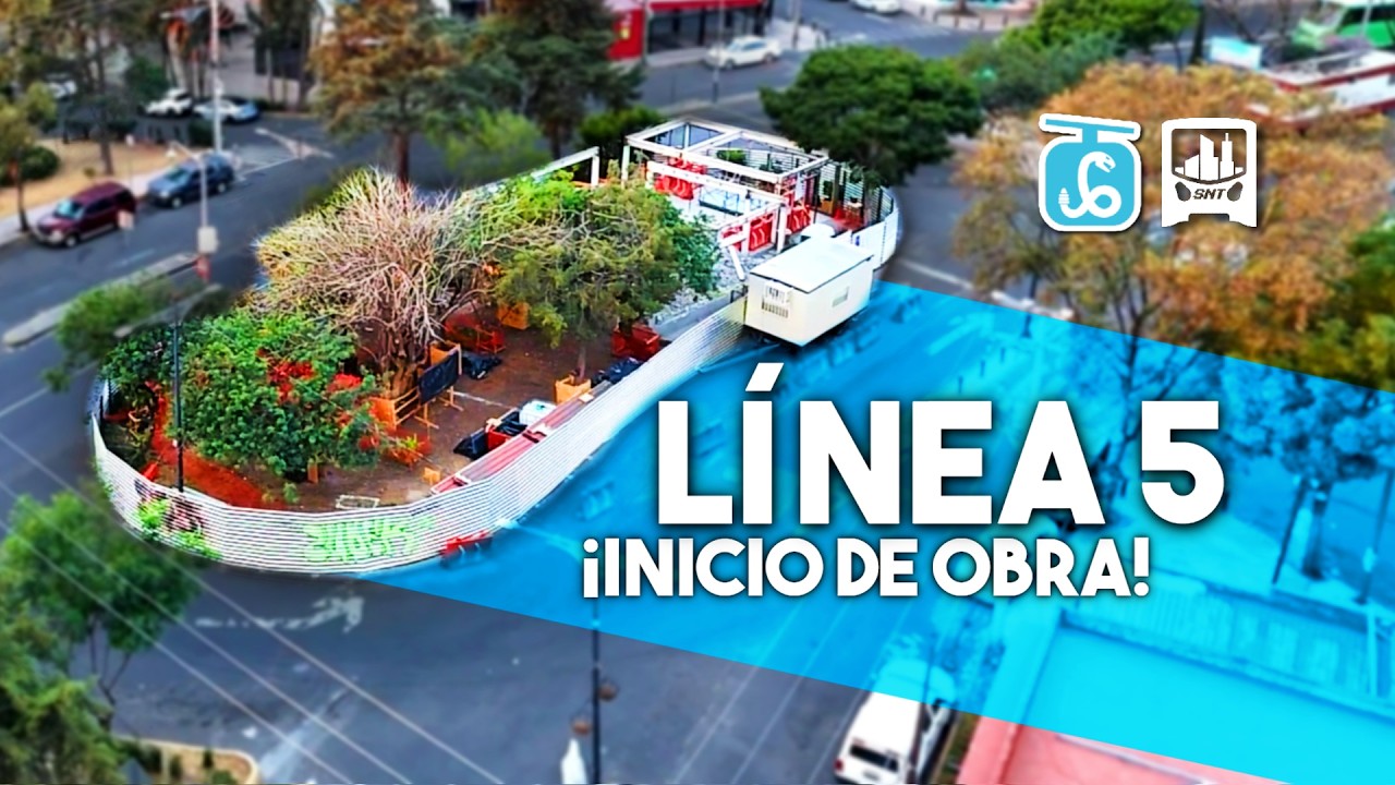 ¡La NUEVA Línea 5 del Cablebús INICIA su CONSTRUCCIÓN! Mixcoac - San Bartolo Ameyalco | Febrero 2026
