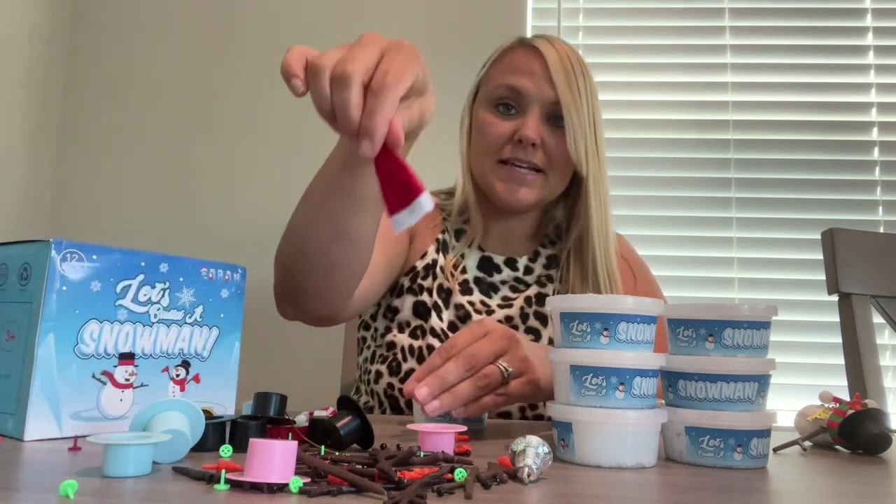 🎄✨ Build Your Own Christmas Snowman with EOBOH Snowman DIY Kit Set! | DIY Kit Tutorial 🎅❄️