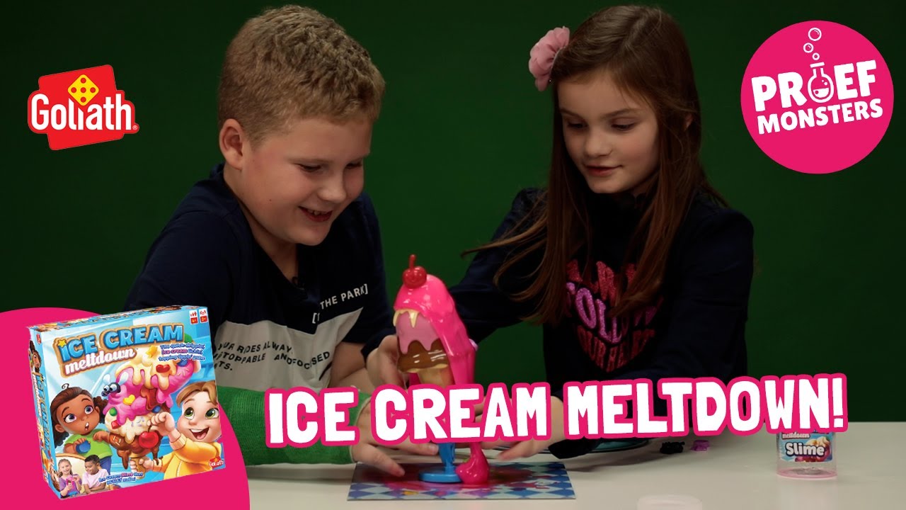 Proefmonsters gaan los in het hilarische actiespel Ice Cream Meltdown