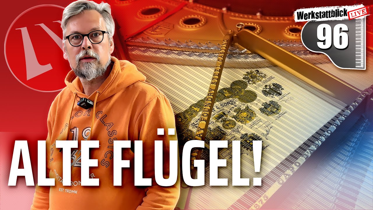 Alte Flügel! - Werkstattblick Live 96 #maiwald #steinway #meisterwerkstatt