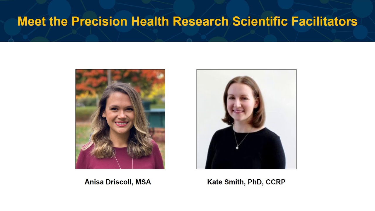 Precision Health Analytics Platform resources [screencast]