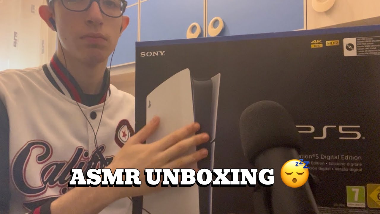ASMR UNBOXING NEW PS5🎮 (NO TALKING)