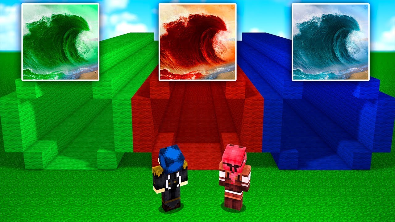 Minecraft ITA - NON SCEGLIERE IL TUNNEL CON L'ONDA SBAGLIATA!!
