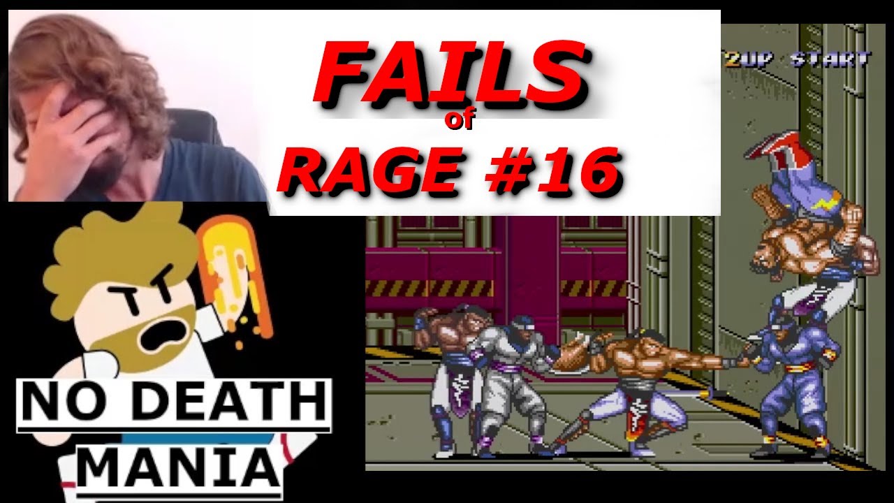 16th Fails of Rage! Glitches, Hysterics and Chair Throws! Streets of Rage 2 Mania!