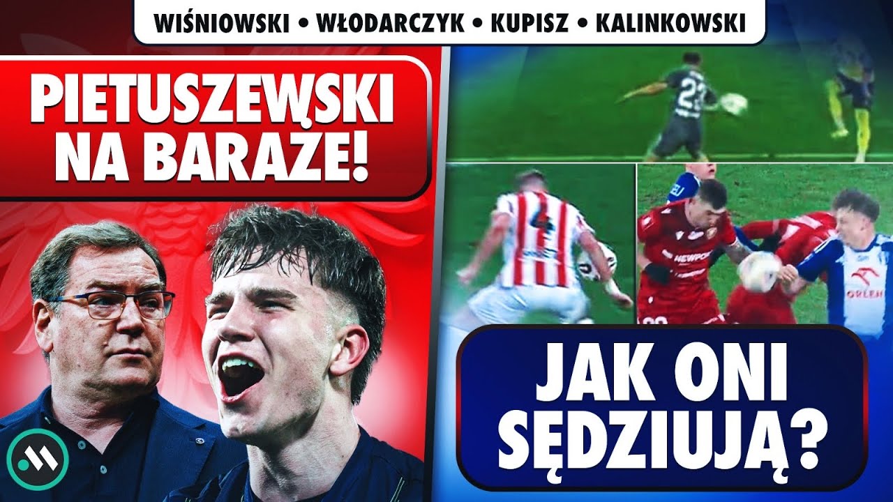 KONTROWERSJE W EKSTRAKLASIE! JAK ONI SĘDZIUJĄ? | BARAŻE MŚ 2026: PIETUSZEWSKI DO KADRY!