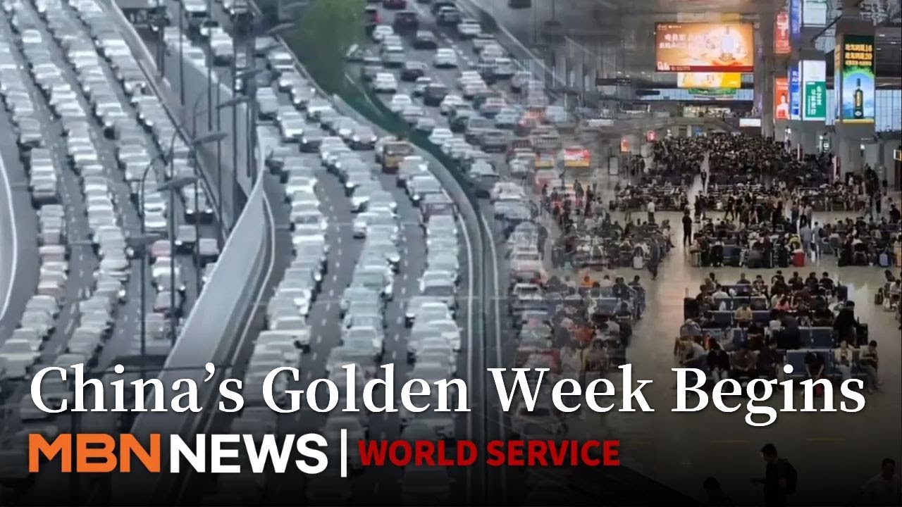 China’s Golden Week Begins With 2.3 Billion Trips and Gridlock Chaos