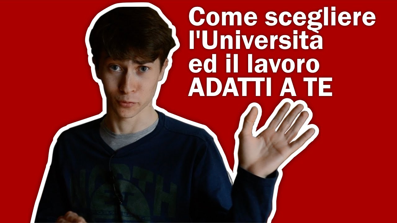 MATURITÀ 2015 - Come scegliere l'Università ed il Lavoro ADATTI A TE | Luca Giuglietti