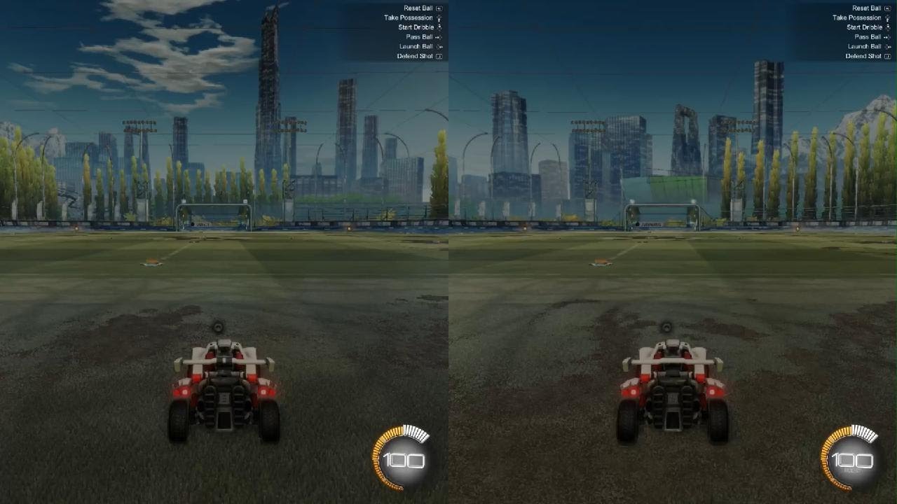 Fooling around in rocket league
