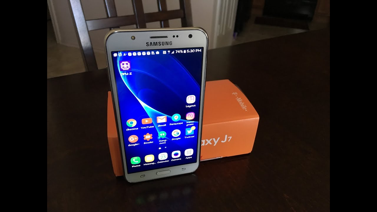 T-Mobile Samsung Galaxy J7 Unboxing & First Impressions!
