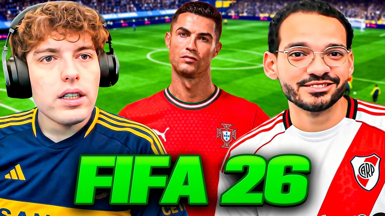 DAVO VS WILL: &iquest;QUIEN ES MEJOR EN EL FIFA 26? ARGENTINA vs. PORTUGAL, BARCELONA vs REAL MADRID (2026)