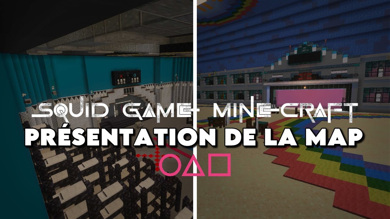 J'ai créé un Squid Game sur Minecraft Bedrock ! (Présentation de la map)