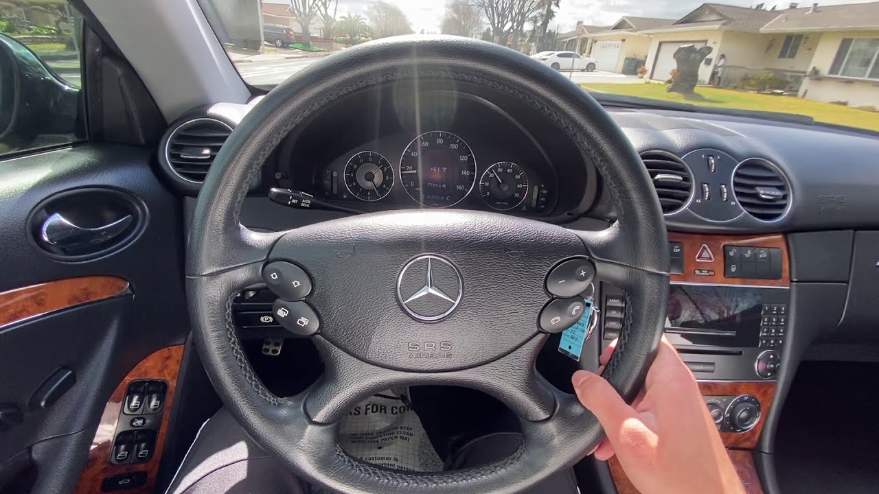 SVE / Cars & Bids 2006 MBZ CLK 350 (test drive)