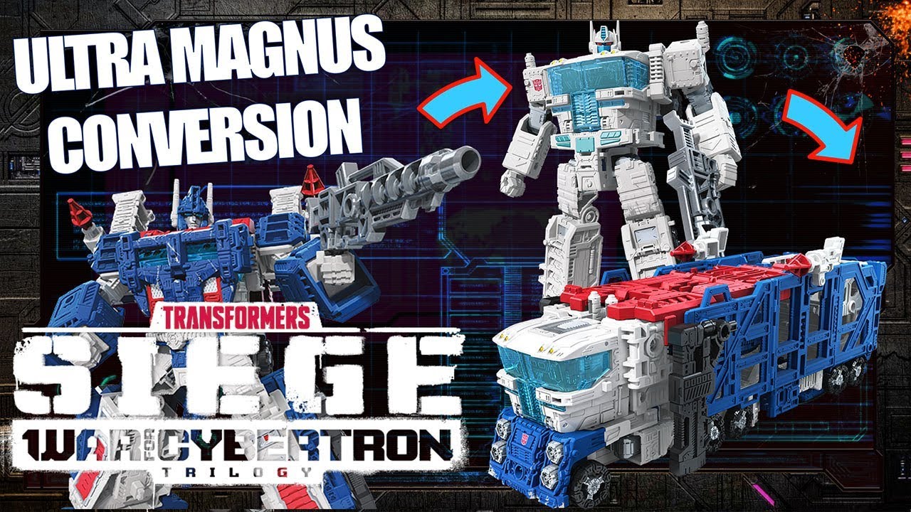 How to Convert Leader Class Ultra Magnus | War for Cybertron: Siege | Transformers Official
