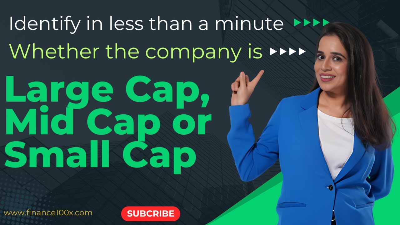 How to identify LARGE CAP, MID CAP or SMALL CAP?