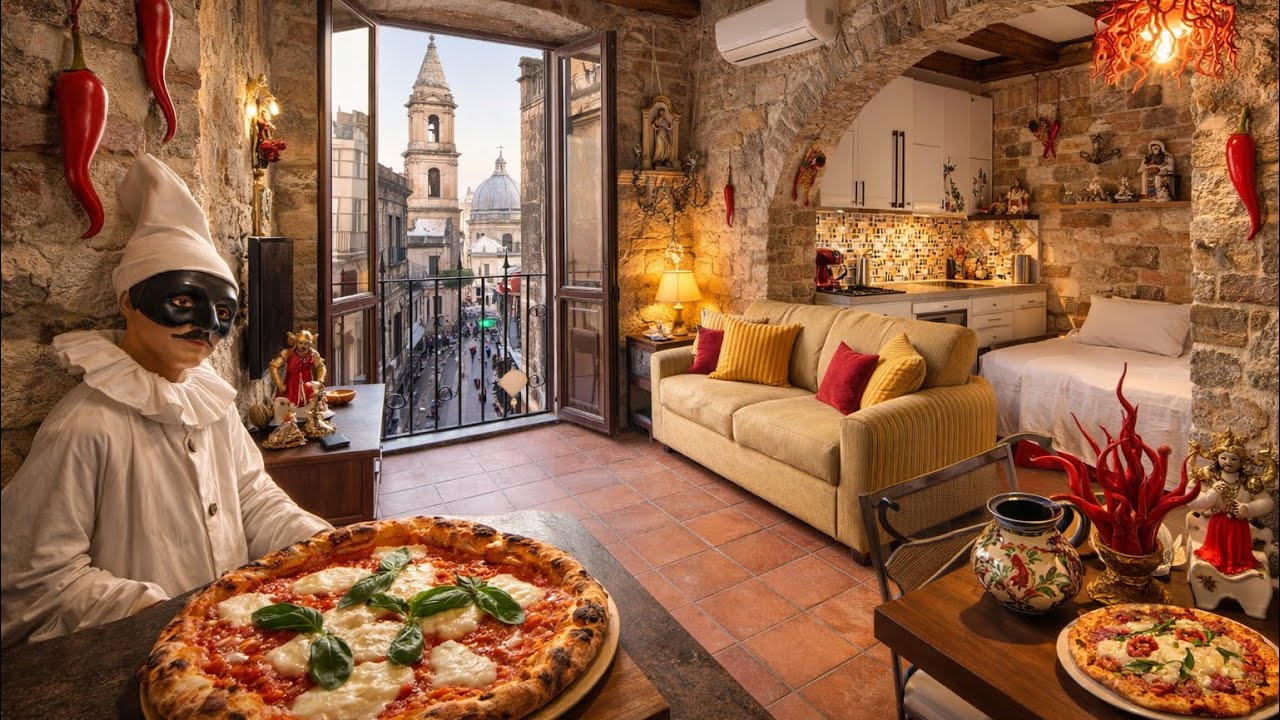 My 2 apartment choices in Napoli - Italy 🇮🇹 (Naples) House Tour